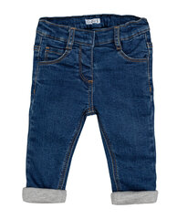 Синие утепленные джинсы для девочек Gulliver цена и информация | Штаны для младенцев | pigu.lt
