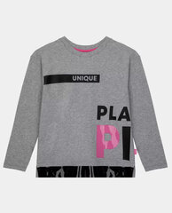Футболка для девочек Gulliver, серый цвет цена и информация | Рубашки для девочек | pigu.lt