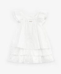 Платье для девочек Gulliver, белый цвет цена и информация | Юбки, платья для новорожденных | pigu.lt