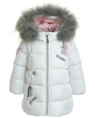Куртка для девочек Gulliver, белый цвет цена и информация | Куртки, пальто для девочек | pigu.lt