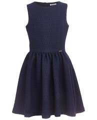 Синее платье из вискозы для девочек Gulliver цена и информация | Платья для девочек | pigu.lt
