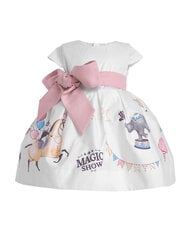 Платье для девочек Gulliver, белый цвет цена и информация | Платья для девочек | pigu.lt