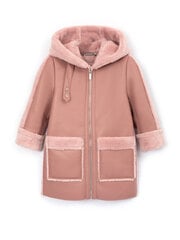 Пальто для девочек Gulliver, розовое цена и информация | Куртки, пальто для девочек | pigu.lt