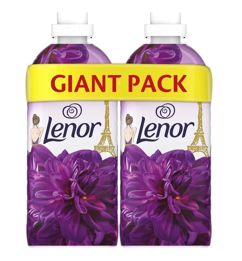 Lenor skalbinių minkštiklis La Desirable, 2x1,2 l цена и информация | Skalbimo priemonės | pigu.lt