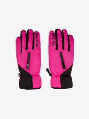 Розовые вязаные перчатки для девочек Gulliver цена и информация | Аксессуары для детей | pigu.lt