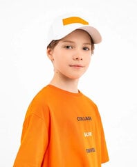 Beisbolo kepuraitė berniukams Gulliver, balta kaina ir informacija | Kepurės, pirštinės, šalikai berniukams | pigu.lt