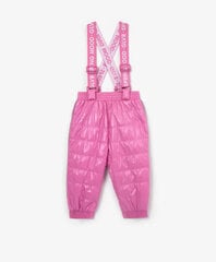 Теплые штаны для девочек Gulliver, розовые цена и информация | Зимняя одежда для детей | pigu.lt