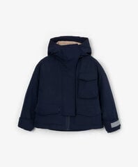 Куртка стеганая из глянцевой плащовки с капюшоном для мальчиков Gulliver цена и информация | Куртки для мальчиков | pigu.lt