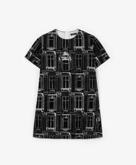 Черное платье для девочек Gulliver цена и информация | Платья для девочек | pigu.lt