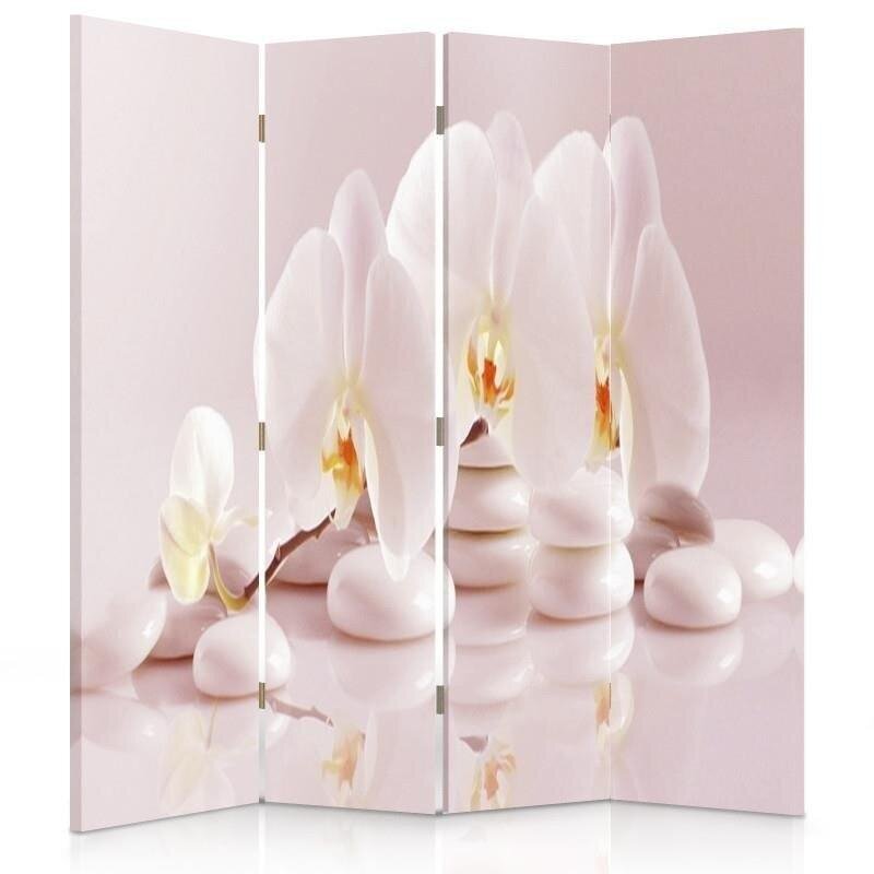 Pertvara Zen orchidėjos kaina ir informacija | Širmos, kambario pertvaros | pigu.lt