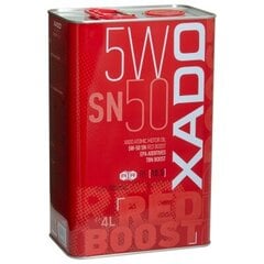 Xado Atomic Oil 5W-50 SN Red Boost, variklinė alyva 4L kaina ir informacija | Variklinės alyvos | pigu.lt