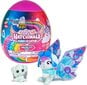 Kiaušinis su dviem gyvūnų figūrėlėmis Hatchimals Rainbowcation Sibling Pack kaina ir informacija | Žaislai mergaitėms | pigu.lt