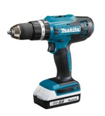 Makita HP488D009 1400 RPM Keyless Black, Blue kaina ir informacija | Suktuvai, gręžtuvai | pigu.lt