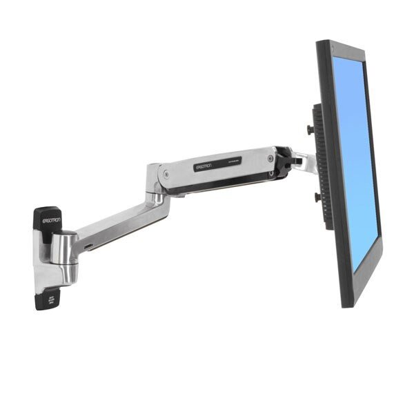 Ergotron LX Sit-Stand Wall Mount kaina ir informacija | Monitorių laikikliai | pigu.lt