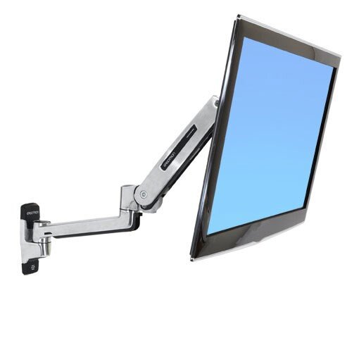 Ergotron LX Sit-Stand Wall Mount kaina ir informacija | Monitorių laikikliai | pigu.lt