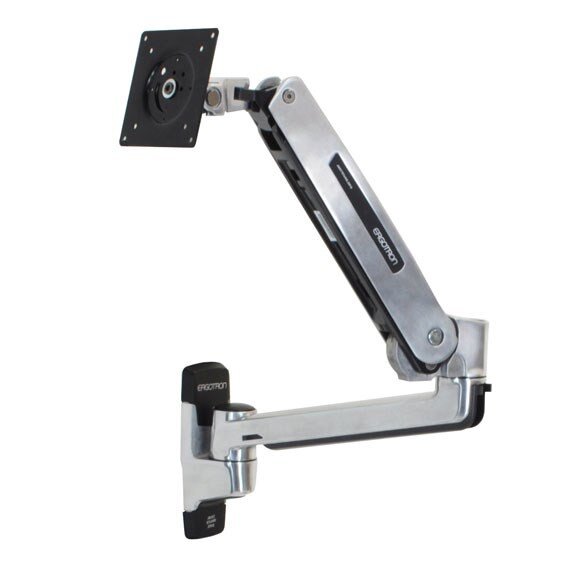 Ergotron LX Sit-Stand Wall Mount kaina ir informacija | Monitorių laikikliai | pigu.lt