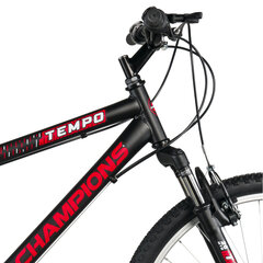 Горный велосипед Champions 26 Tempo (TMP.2601) черный/красный (16) цена и информация | Велосипеды | pigu.lt