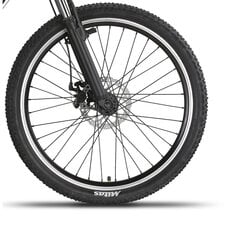 Подростковый велосипед Champions 24 Kaunos DB (KAU.2424D) черный матовый цена и информация | Велосипеды | pigu.lt