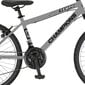 Vaikiškas dviratis Ozaktac Champions Tempo 24", pilkas/juodas kaina ir informacija | Dviračiai | pigu.lt