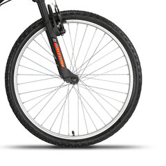 Подростковый велосипед Champions 24 Arizona (ARI.2403) черный/оранжевый цена и информация | Велосипеды | pigu.lt