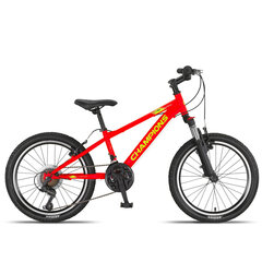 Vaikiškas dviratis Ozaktac Champions Kaunos VB 20", oranžinis kaina ir informacija | Dviračiai | pigu.lt