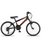 Vaikiškas dviratis Ozaktac Champions Tempo 20:, juodas/oranžinis цена и информация | Dviračiai | pigu.lt