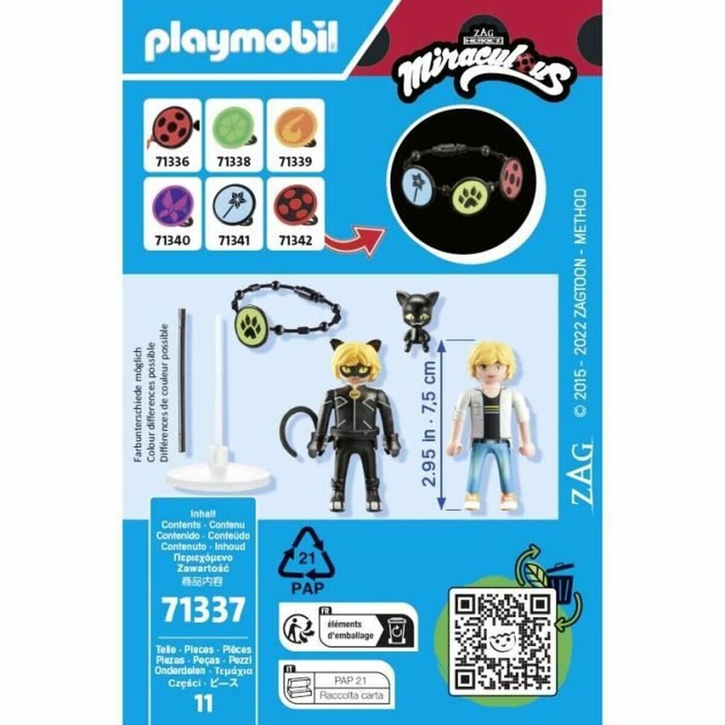 71337 Playmobil Miraculous figūrėlės kaina ir informacija | Konstruktoriai ir kaladėlės | pigu.lt