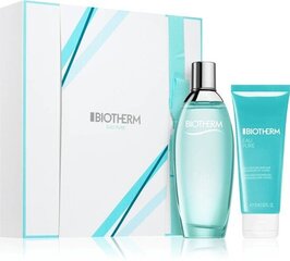 Rinkinys Biotherm Eau Pure moterims, tuoletinis vanduo EDT, 100 ml + dušo želė, 75 ml kaina ir informacija | Kvepalai moterims | pigu.lt