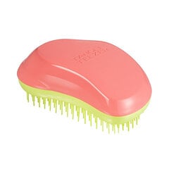 Расческа Tangle Teezer The Original Salmon Pink/Hyper Yellow цена и информация | Расчески, щетки для волос, ножницы | pigu.lt