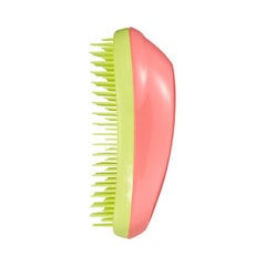 Расческа Tangle Teezer The Original Salmon Pink/Hyper Yellow цена и информация | Расчески, щетки для волос, ножницы | pigu.lt