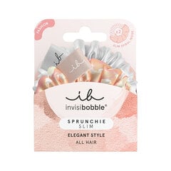 Plaukų gumytės Invisibobble Sprunchie Slim Bella Chrome, 2 vnt. цена и информация | Аксессуары для волос | pigu.lt