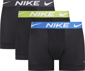 Nike vyriški bokseriai Dri-FIT ESSENTIAL MICRO TRUNK 3 vnt, juodI kaina ir informacija | Trumpikės | pigu.lt