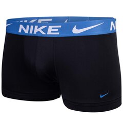 Nike vyriški bokseriai Dri-FIT ESSENTIAL MICRO TRUNK 3 vnt, juodI kaina ir informacija | Trumpikės | pigu.lt