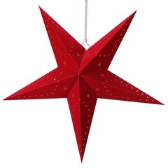 рождественская звезда, 45 см 10 светодиодов цена и информация | Рождественская елка, 180 см | pigu.lt