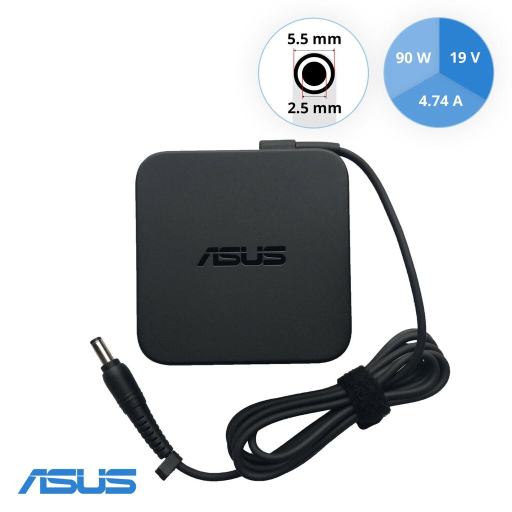 ASUS ADP-90YD B, 90W kaina ir informacija | Įkrovikliai nešiojamiems kompiuteriams | pigu.lt