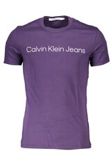Calvin Clein marškinėliai vyrams, violetiniai kaina ir informacija | Vyriški marškinėliai | pigu.lt