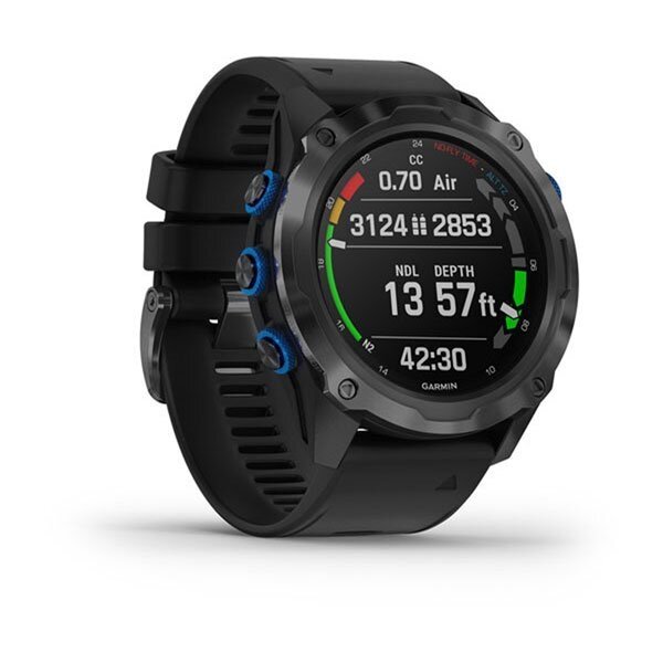 Garmin Descent Mk2i Titanium Carbon Gray DLC/Black kaina ir informacija | Išmanieji laikrodžiai (smartwatch) | pigu.lt