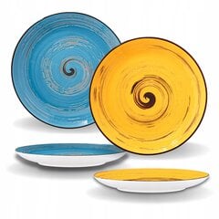 Круглая глубокая обеденная тарелка белая матовая Wilmax 25,5 см 350 мл 2шт цена и информация | Посуда, тарелки, обеденные сервизы | pigu.lt