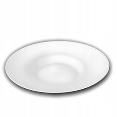 Большая круглая плоская тарелка из черного фарфора Wilmax 30,5 см цена и информация | Посуда, тарелки, обеденные сервизы | pigu.lt