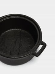 Тарелка 32,5x23 см и сотейник 10,5x3,7 см из черного фарфора Набор Wilmax цена и информация | Посуда, тарелки, обеденные сервизы | pigu.lt