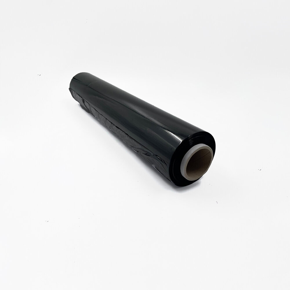 Pakavimo plevele Stretch, juoda, 500mm x 17mk цена и информация | Dovanų pakavimo priemonės | pigu.lt