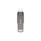 Lexar JumpDrive Dual Drive D400 (LJDD400128G-BNQNG) kaina ir informacija | USB laikmenos | pigu.lt