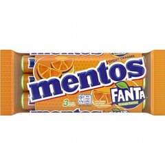 Kramtomi saldainiai Mentos Fanta Orange, 3х37.5 g kaina ir informacija | Saldumynai | pigu.lt