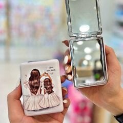 Зеркало косметическое "Мать и дочка" цена и информация | Косметички, косметические зеркала | pigu.lt