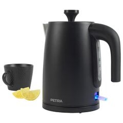 Petra PT5632MBLKVDE 3KW Kettle matte black цена и информация | Электрочайники | pigu.lt