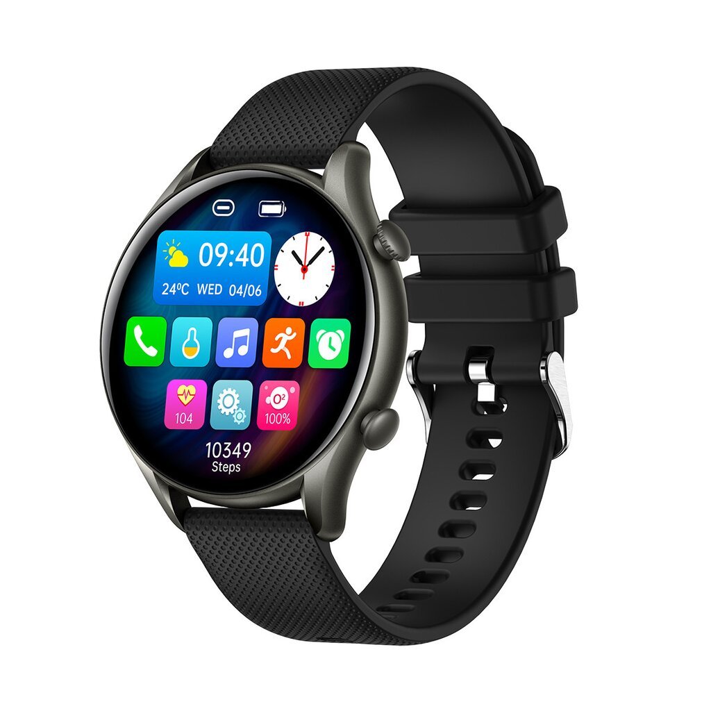 MyPhone Watch EL Black kaina ir informacija | Išmanieji laikrodžiai (smartwatch) | pigu.lt