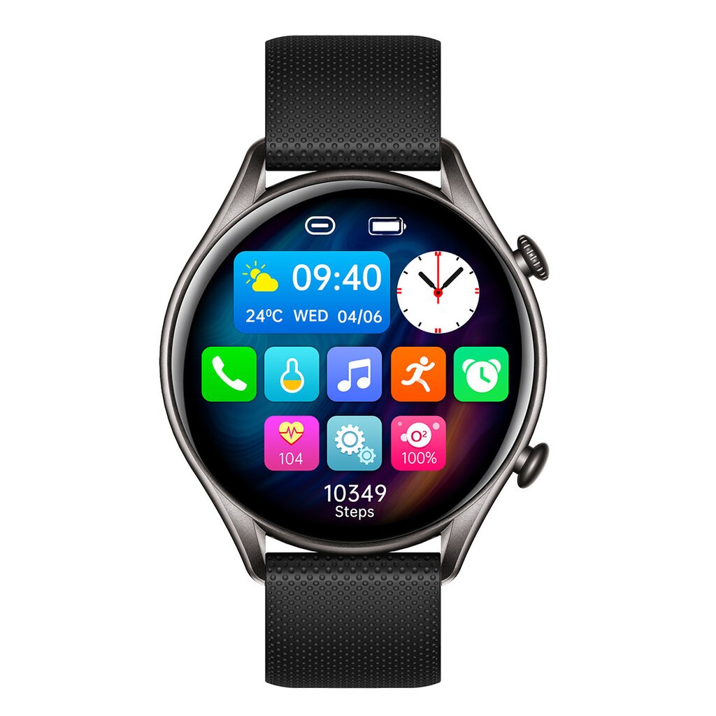 MyPhone Watch EL Black kaina ir informacija | Išmanieji laikrodžiai (smartwatch) | pigu.lt