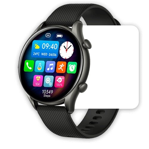 MyPhone Watch EL Black kaina ir informacija | Išmanieji laikrodžiai (smartwatch) | pigu.lt