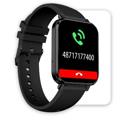 MyPhone Watch LS Black kaina ir informacija | Išmanieji laikrodžiai (smartwatch) | pigu.lt