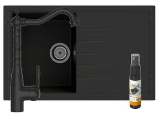 Granitan kriauklė virtuvės maišytuvas Retro kaina ir informacija | Virtuvinės plautuvės | pigu.lt